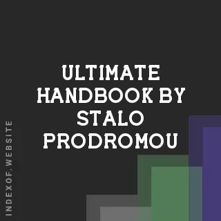 Ultimate Handbook by Stalo Prodromou | Indexof
