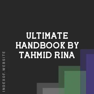 Ultimate Handbook by Tahmid Rina | Indexof