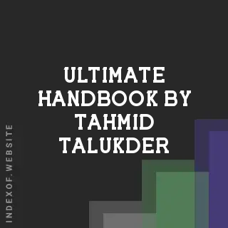 Ultimate Handbook by Tahmid Talukder | Indexof