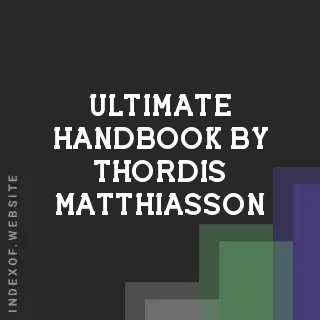 Ultimate Handbook by Thordis Matthiasson | Indexof