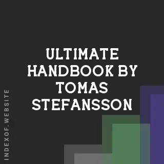 Ultimate Handbook by Tomas Stefansson | Indexof
