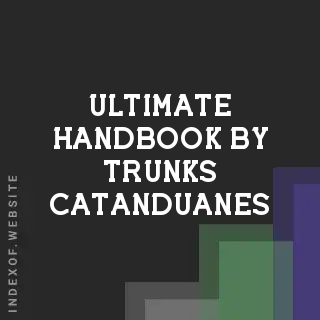 Ultimate Handbook by Trunks Catanduanes | Indexof