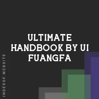 Ultimate Handbook by Ui Fuangfa | Indexof