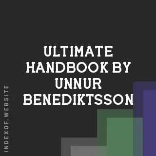 Ultimate Handbook by Unnur Benediktsson | Indexof