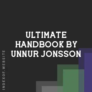 Ultimate Handbook by Unnur Jonsson | Indexof