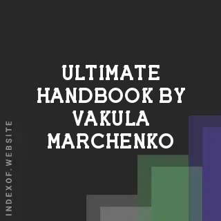 Ultimate Handbook by Vakula Marchenko | Indexof