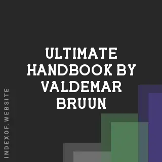 Ultimate Handbook by Valdemar Bruun | Indexof
