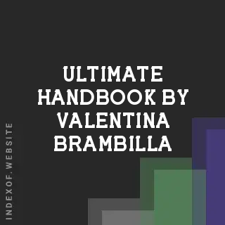 Ultimate Handbook by Valentina Brambilla | Indexof