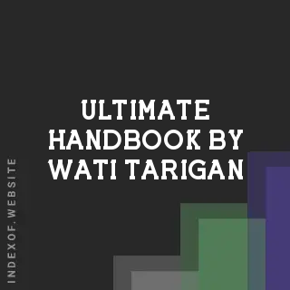 Ultimate Handbook by Wati Tarigan | Indexof