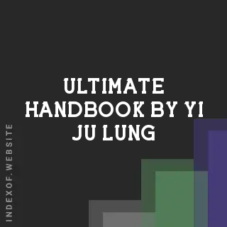 Ultimate Handbook by Yi-ju Lung | Indexof