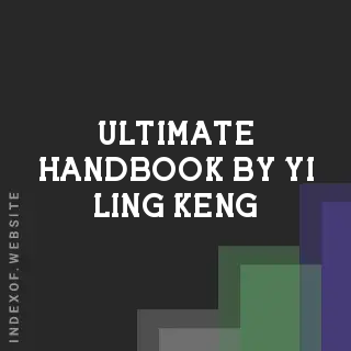 Ultimate Handbook by Yi-ling Keng | Indexof
