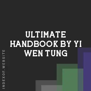 Ultimate Handbook by Yi-wen Tung | Indexof