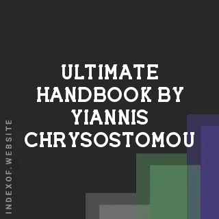 Ultimate Handbook by Yiannis Chrysostomou | Indexof
