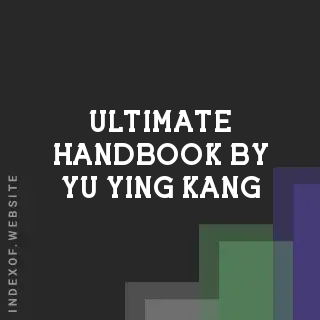 Ultimate Handbook by Yu-ying Kang | Indexof