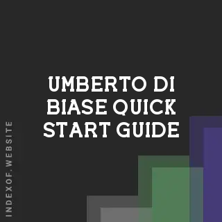 Umberto Di Biase Quick Start Guide | Indexof