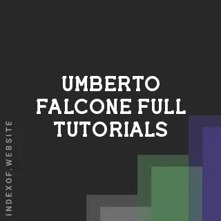 Umberto Falcone Full Tutorials | Indexof