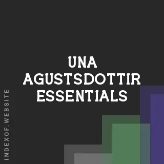 Una Agustsdottir Essentials | Indexof