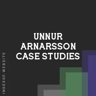 Unnur Arnarsson Case Studies | Indexof