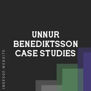 Unnur Benediktsson Case Studies | Indexof