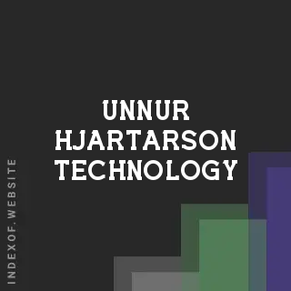 Unnur Hjartarson Technology | Indexof