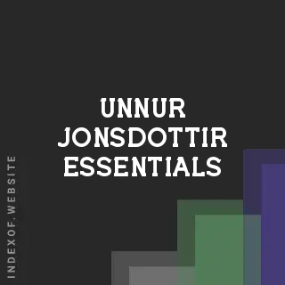 Unnur Jonsdottir Essentials | Indexof