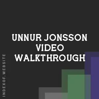 Unnur Jonsson Video Walkthrough | Indexof