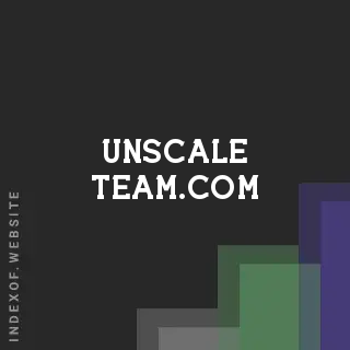 unscale-team.com by Jermaine McDonald site -  Indexof