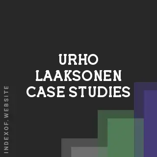 Urho Laaksonen Case Studies | Indexof