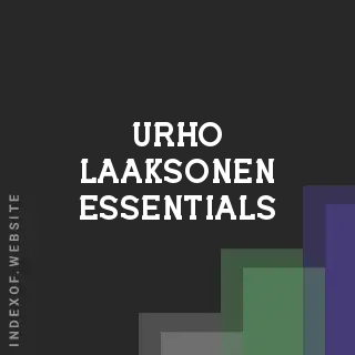 Urho Laaksonen Essentials | Indexof