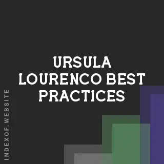 Ursula Lourenco Best Practices | Indexof