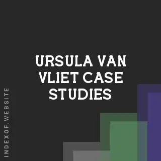 Ursula van Vliet Case Studies | Indexof