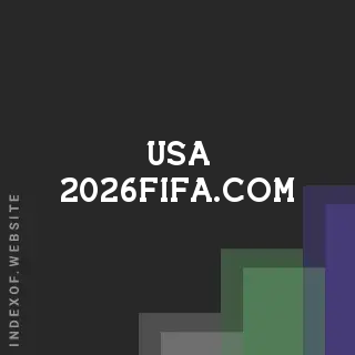 usa-2026fifa.com by Zinaida Rudenko site -  Indexof