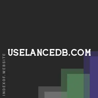 uselancedb.com by Anders Jeppesen site -  Indexof