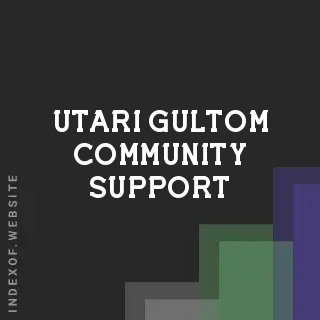 Utari Gultom Community Support | Indexof