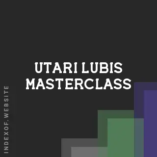Utari Lubis Masterclass | Indexof