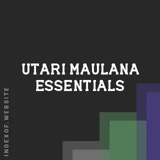 Utari Maulana Essentials | Indexof