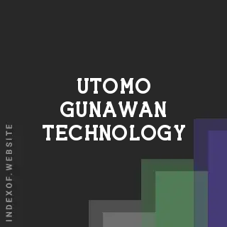 Utomo Gunawan Technology | Indexof