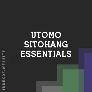 Utomo Sitohang Essentials | Indexof