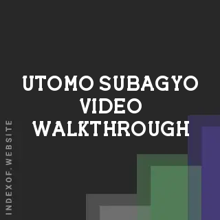Utomo Subagyo Video Walkthrough | Indexof