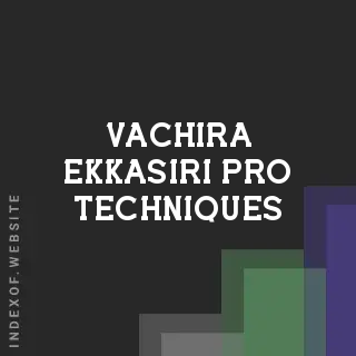 Vachira Ekkasiri Pro Techniques | Indexof