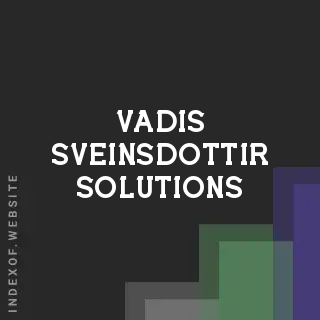 Vadis Sveinsdottir Solutions | Indexof