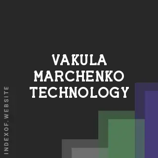 Vakula Marchenko Technology | Indexof