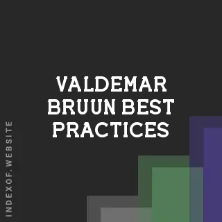 Valdemar Bruun Best Practices | Indexof