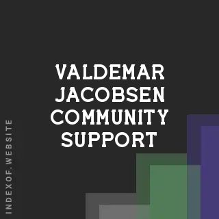 Valdemar Jacobsen Community Support | Indexof