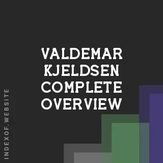 Valdemar Kjeldsen Complete Overview | Indexof