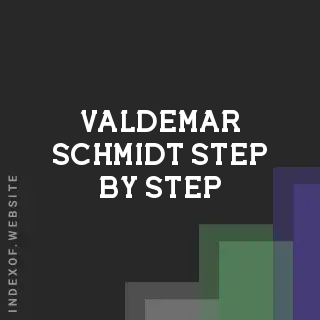 Valdemar Schmidt Step-by-Step | Indexof