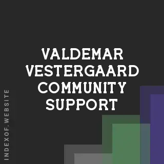 Valdemar Vestergaard Community Support | Indexof