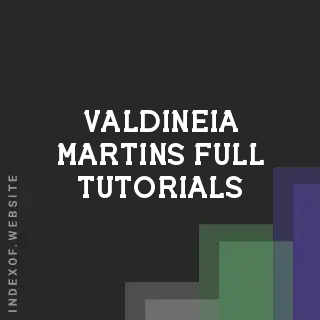 Valdineia Martins Full Tutorials | Indexof