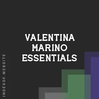 Valentina Marino Essentials | Indexof