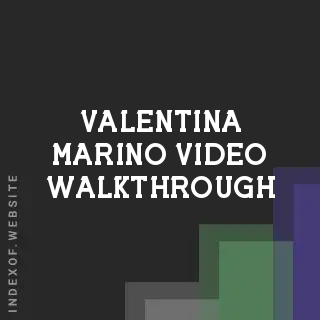 Valentina Marino Video Walkthrough | Indexof